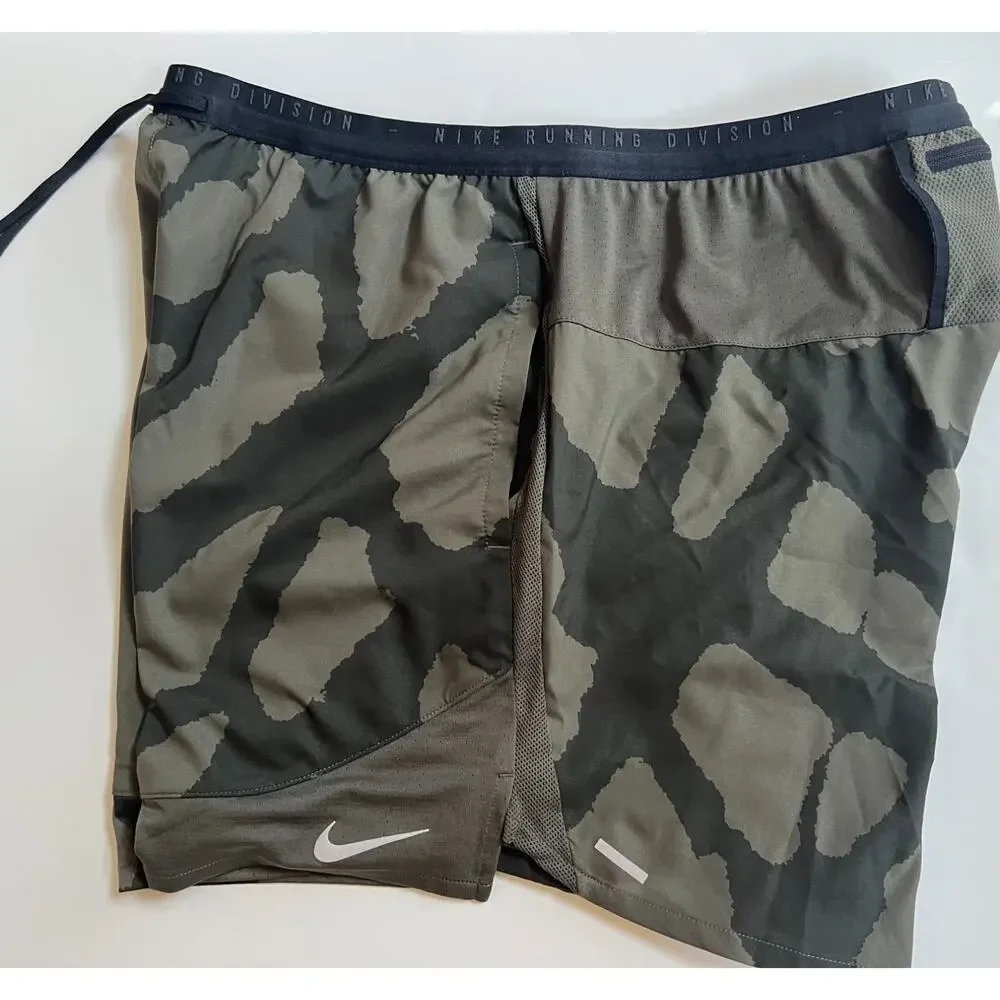 Nike Stride Run Division 2 in 1 Shorts Men's Size XL-Tall Dri Fit 5' DQ4761 325